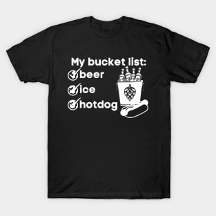 Bucket list3 T-Shirt